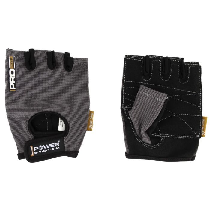 Перчатки для фитнеса Power System Pro Grip PS-2250 S Grey (PS-2250_S_Grey)