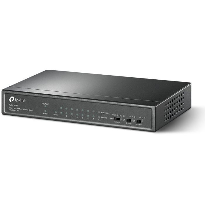 Коммутатор сетевой TP-Link TL-SF1009P изображение 2