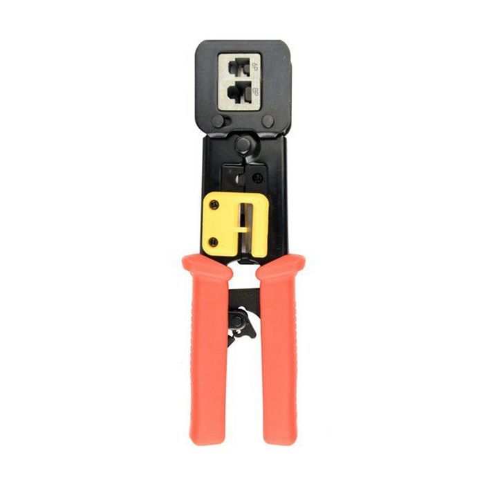 Инструмент Cablexpert RJ45/RJ12/RJ11, обрезает при обжиме (T-WC-05)