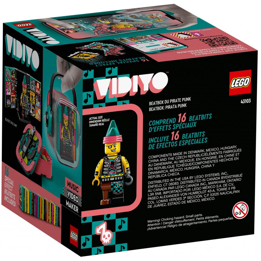 Конструктор LEGO VIDIYO Битбокс Панка пирата (43103) изображение 12