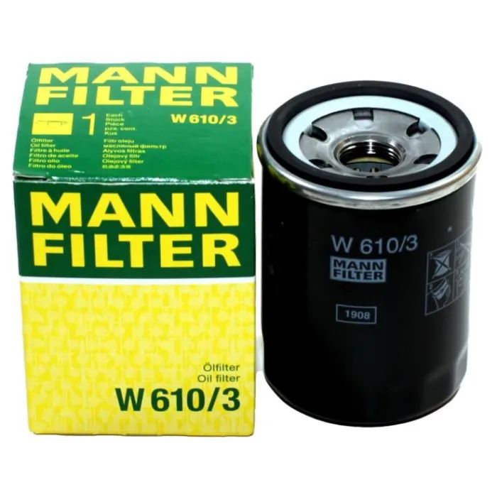 Фильтр масляный Mann W610/3 изображение 3