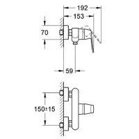 Змішувач Grohe Eurosmart Cosmopolitan (32837000) зображення 6