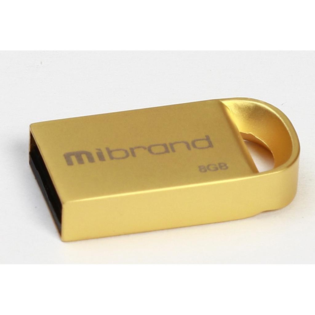 USB флеш накопичувач Mibrand 32GB lynx Gold USB 2.0 (MI2.0/LY32M2G)