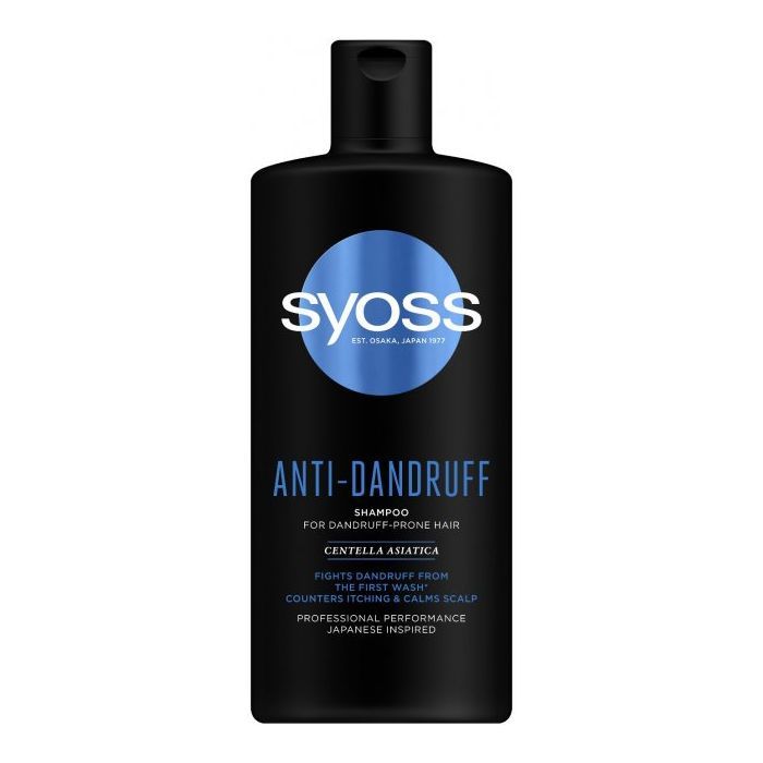 Шампунь Syoss Anti-Dandruff с Центеллой Азиатской 440 мл (9000101277173)