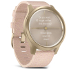 Смарт-годинник Garmin vivomove Style, S/E EU, Light Gold, Blush Pink, Nylon (010-02240-22) зображення 3