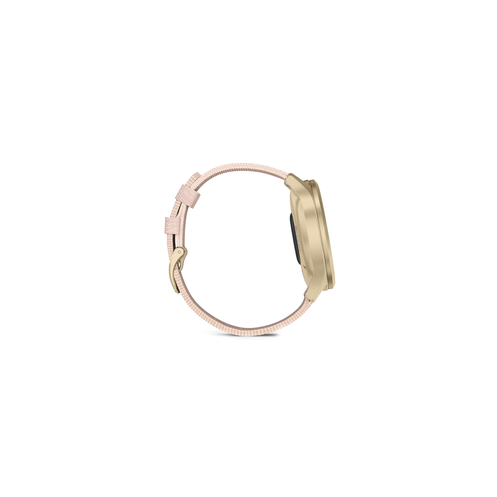 Смарт-годинник Garmin vivomove Style, S/E EU, Light Gold, Blush Pink, Nylon (010-02240-22) зображення 4