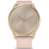 Смарт-годинник Garmin vivomove Style, S/E EU, Light Gold, Blush Pink, Nylon (010-02240-22) зображення 8