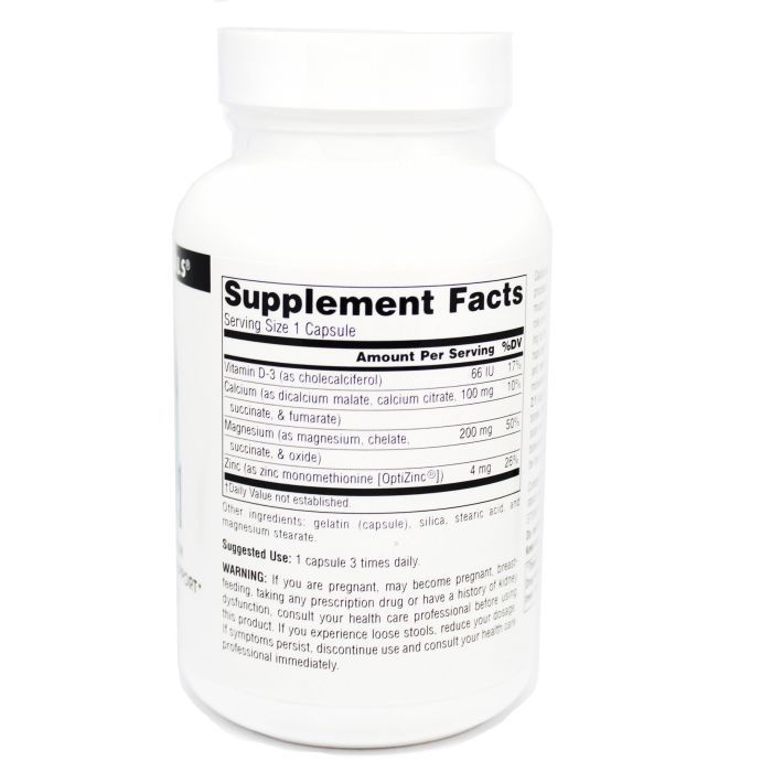 Мінерали Source Naturals Магній Кальцій 2: 1, 370 мг, 90 капсул (SN2060) зображення 2