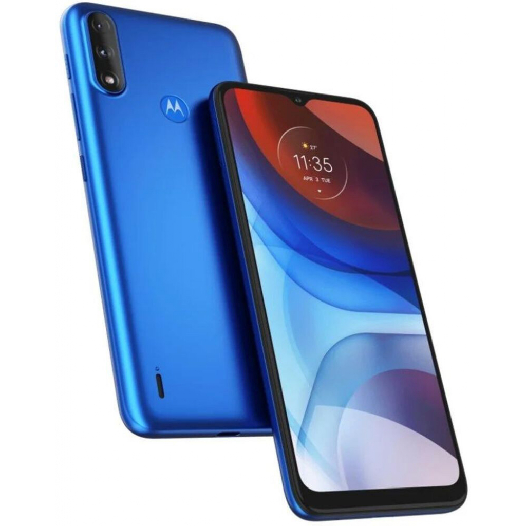 Мобільний телефон Motorola E7i 2/32 GB Power Tahiti Blue зображення 5
