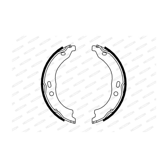 Тормозные колодки FERODO FSB696