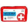 Автомобильная аптечка Poputchik 1 (АМА-1) по ГОСТ 3961-2000 футляр мягкий красный 19х8х14 (02-021-М)