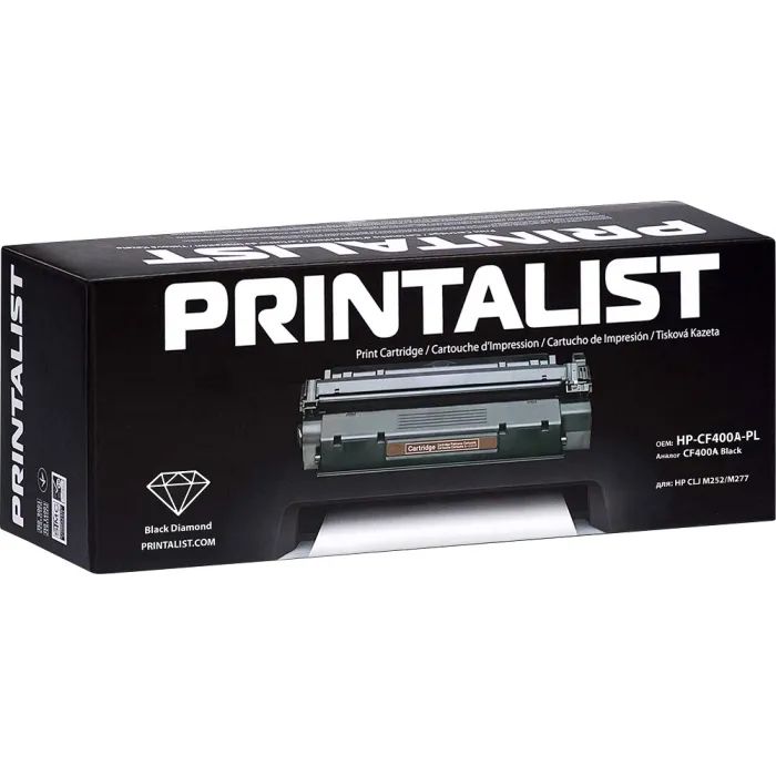 Картридж Printalist HP LJ M252/M277 CF402A Yellow (HP-CF402A-PL) изображение 2