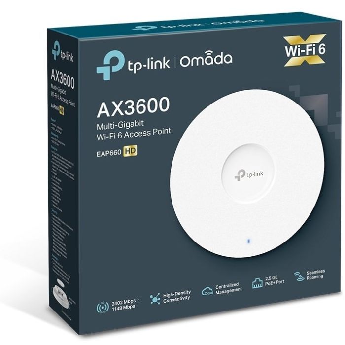 Точка доступа Wi-Fi TP-Link EAP660-HD изображение 6