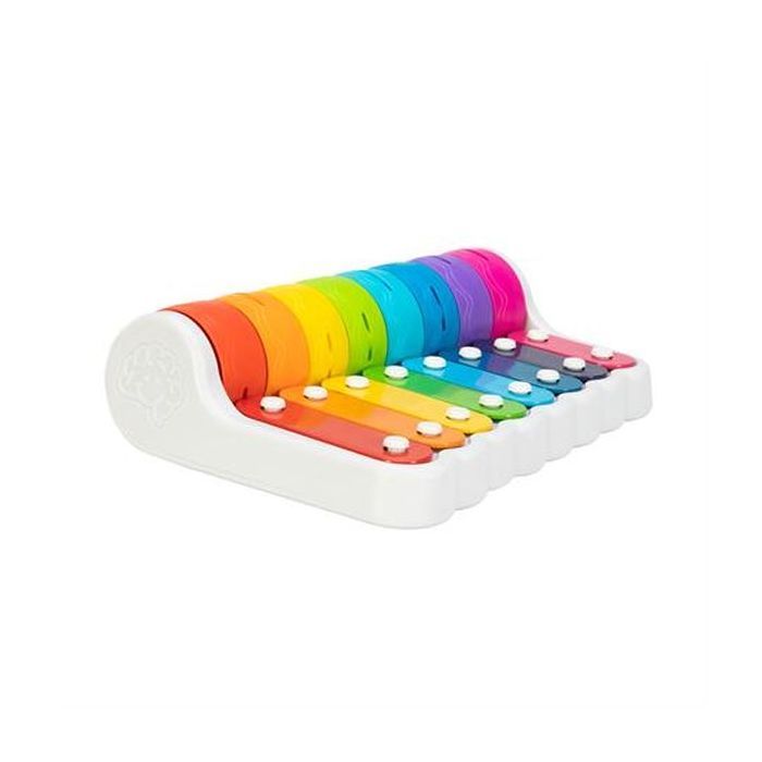 Розвиваюча іграшка Fat Brain Toys Ксилофон і дзвіночки Rock N 'Roller Piano (F281ML) зображення 3
