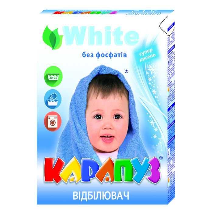 Отбеливатель Карапуз кислородный для детских вещей 500 г (4820049381580)