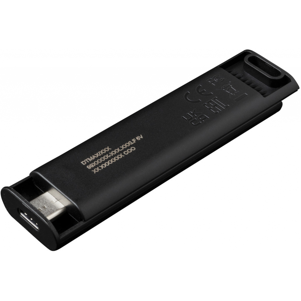 USB флеш накопичувач Kingston USB-накопичувач 1TB DataTraveler Max USB 3.2 Gen 2 Type-C Black (DTMAX/1TB) зображення 5