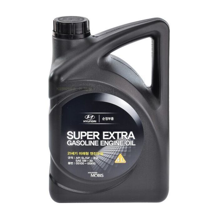 Моторное масло Hyundai Super Extra Gasoline 5w30 4л (0510000410)