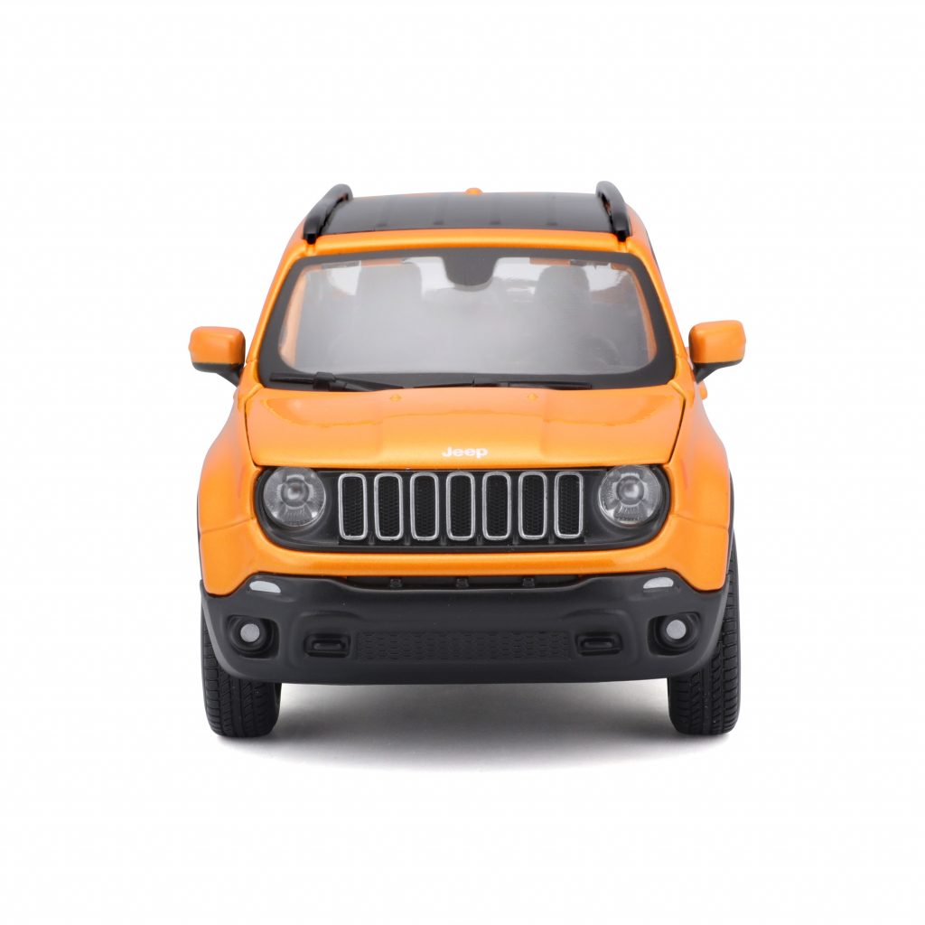 Машина Maisto Jeep Renegade оранжевый металлик 1:24 (31282 orange) изображение 2