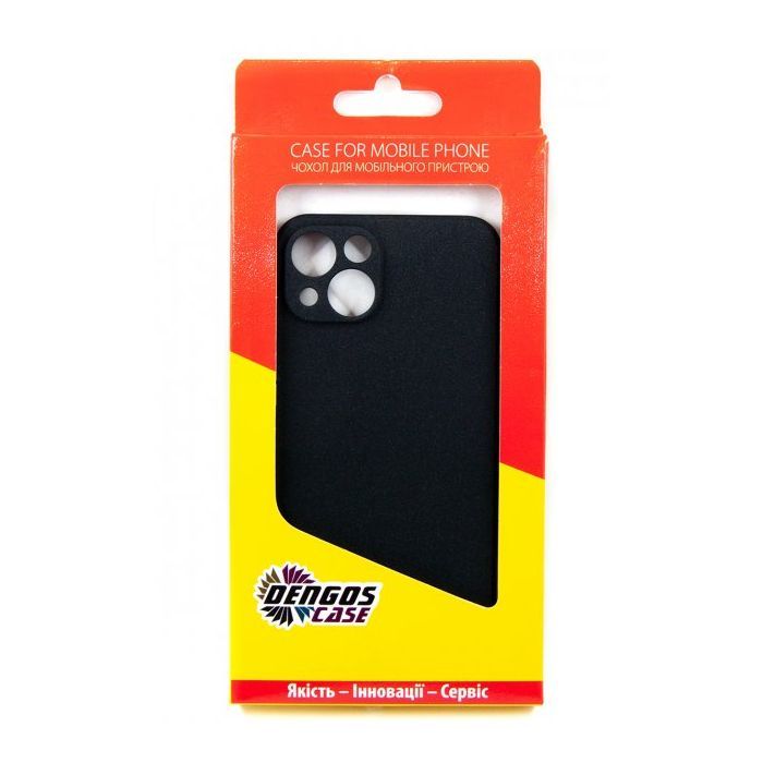 Чехол для мобильного телефона Dengos Carbon iPhone 13 black (DG-TPU-CRBN-132) изображение 4