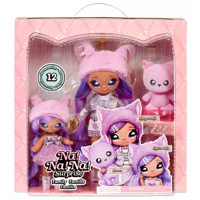 Кукла Na! Na! Na! Surprise Семья Китти Лаванды (575962)