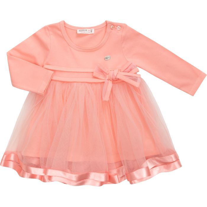 Плаття дитяче Breeze з фатиновою спідницею (12302-86G-peach)