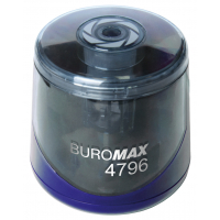 Photos - Pencil Sharpener Buromax Точилка  автоматична з контейнером Синя  BM.4796 (BM.4796)