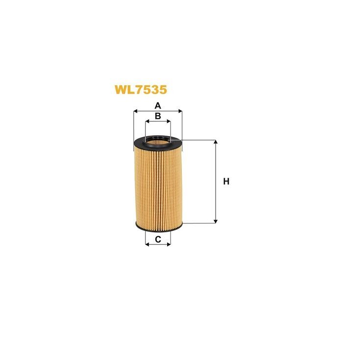 Фильтр масляный Wixfiltron WL7535