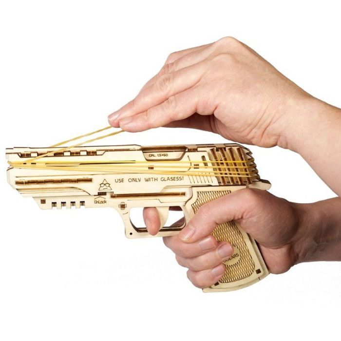 Конструктор Ugears Пистолет Вольф-01 (70047) изображение 5