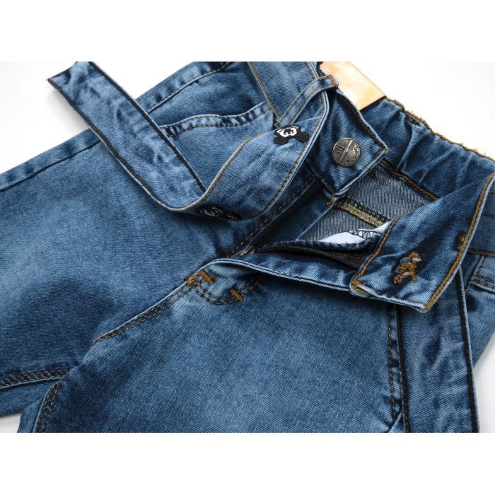 Джинсы детские Sercino с поясом (58162-116G-blue) изображение 3