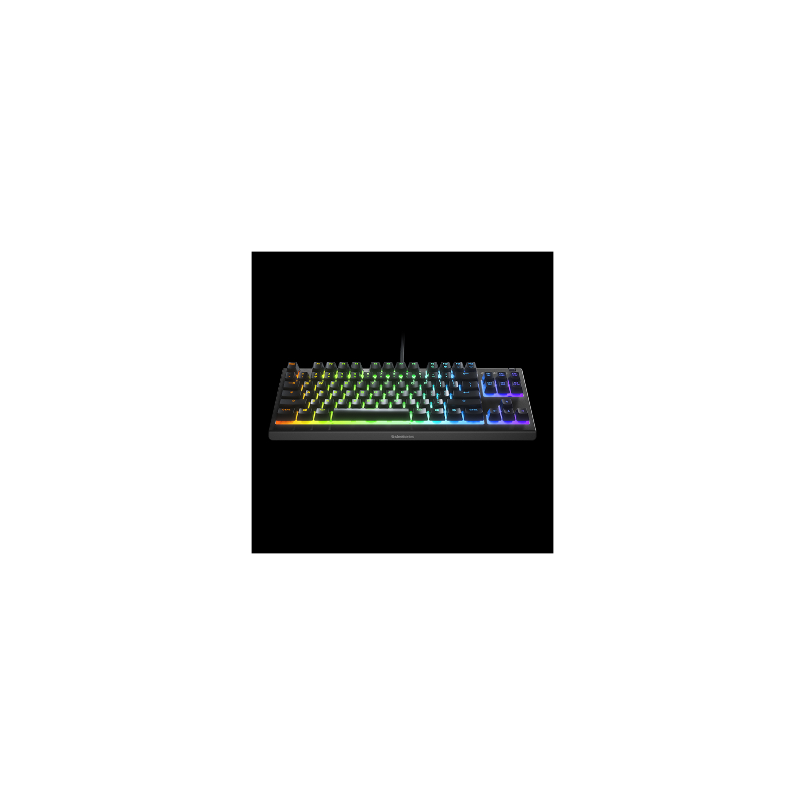 Клавиатура SteelSeries Apex 3 TKL UA USB Black (SS64831) изображение 2