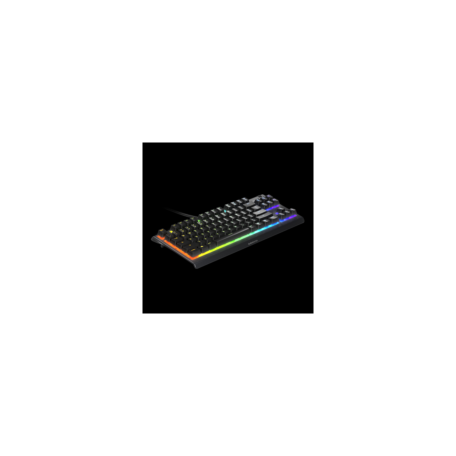 Клавиатура SteelSeries Apex 3 TKL UA USB Black (SS64831) изображение 3
