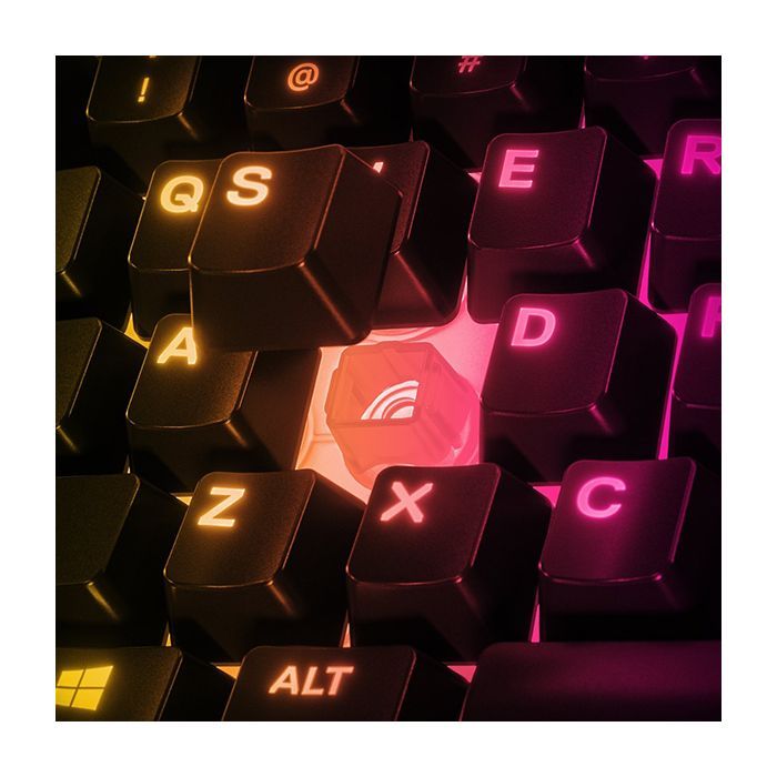 Клавіатура SteelSeries Apex 3 TKL UA USB Black (64831) зображення 5