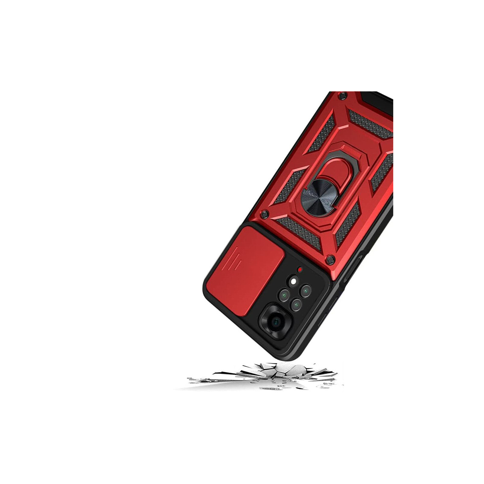 Чехол для мобильного телефона BeCover Military Xiaomi Redmi Note 11 / Note 11S Black (707413) изображение 3