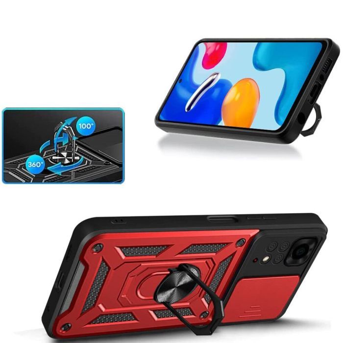 Чехол для мобильного телефона BeCover Military Xiaomi Redmi Note 11 / Note 11S Black (707413) изображение 4