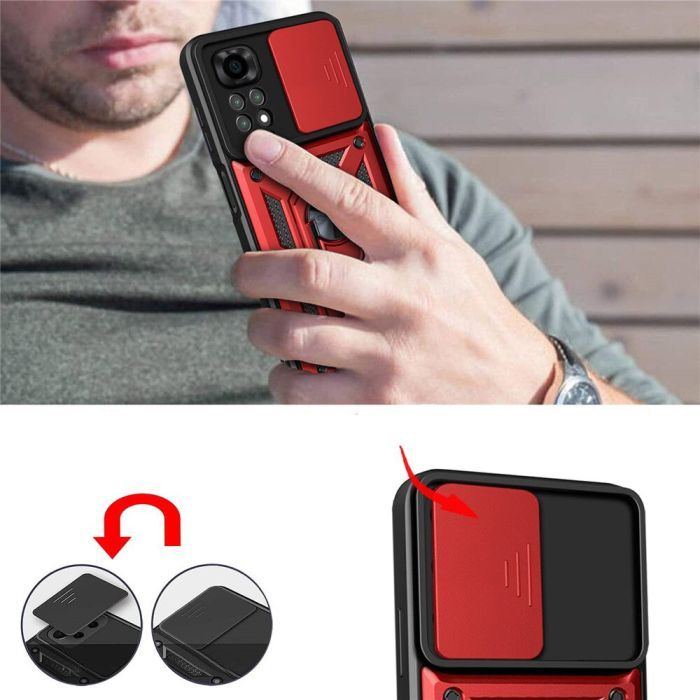 Чехол для мобильного телефона BeCover Military Xiaomi Redmi Note 11 / Note 11S Black (707413) изображение 5