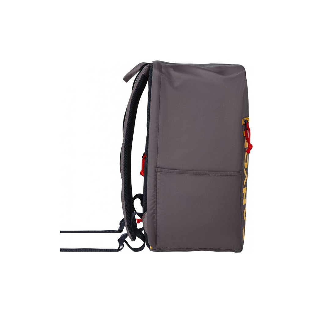 Рюкзак для ноутбука Canyon 15.6" CSZ02 Cabin size backpack, Gray (CNS-CSZ02GY01) изображение 4