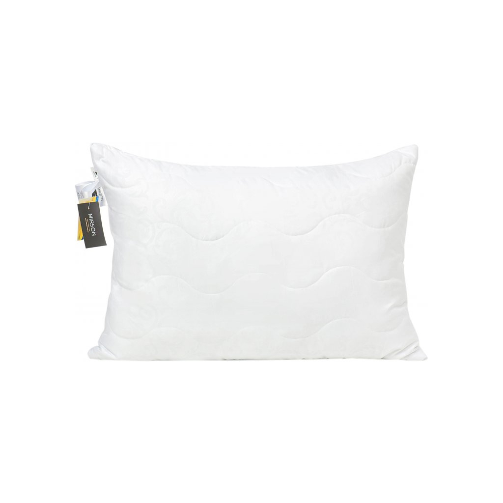 Подушка MirSon антиалергенна Eco-Soft №1618 Eco Light White Середня (2200002647182)
