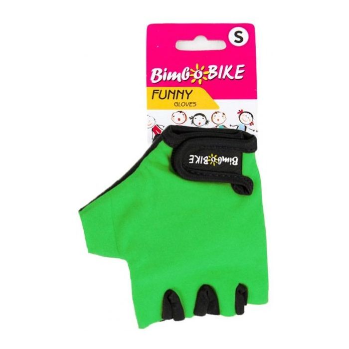Велоперчатки Bimbo Bike FUNNY S Green (90943G-IS)