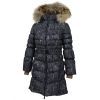 Пальто дитяче Huppa YASMINE 12020055 чорний з принтом 116 (4741468561554)