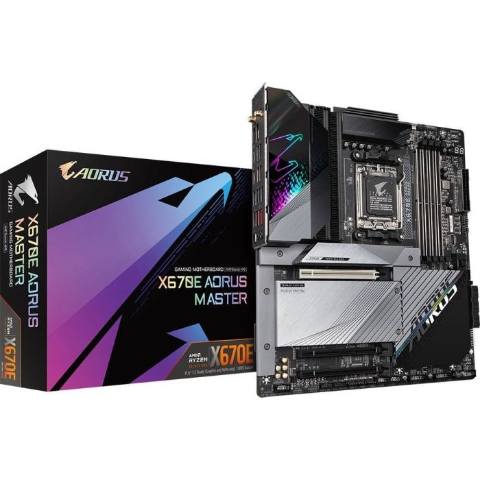 Материнська плата GIGABYTE X670E AORUS MASTER зображення 2