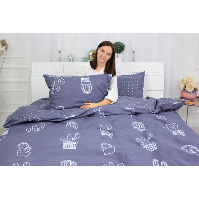 Постельное белье MirSon Бязь Premium 17-0300 Singapore 2 х 160х220 (2200002316910) изображение 2