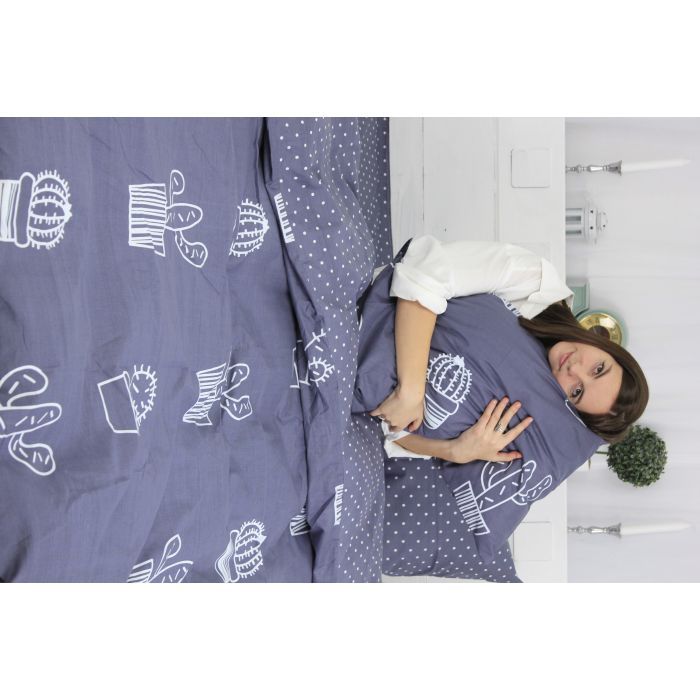 Постельное белье MirSon Бязь Premium 17-0300 Singapore 2 х 160х220 (2200002316910) изображение 4