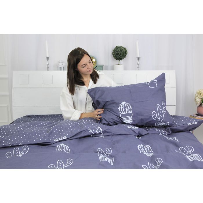 Постельное белье MirSon Бязь Premium 17-0300 Singapore 2 х 160х220 (2200002316910) изображение 7