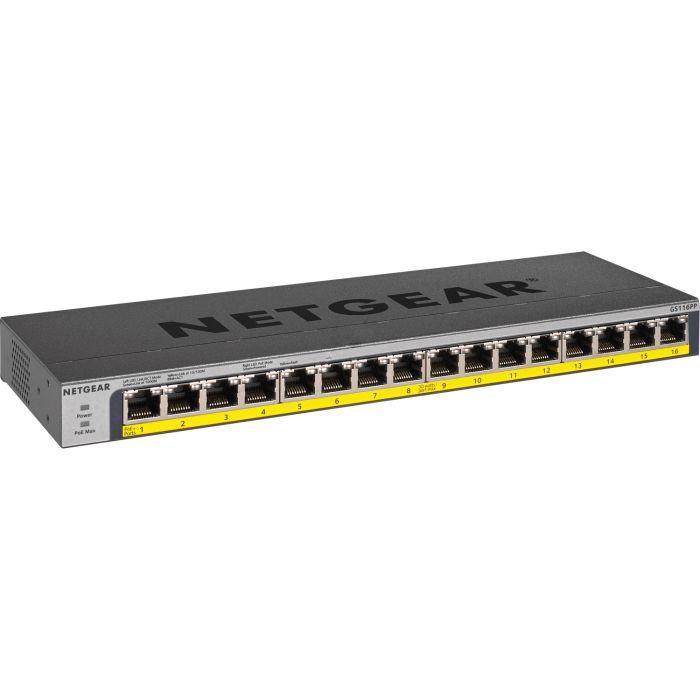 Комутатор мережевий Netgear GS116PP-100EUS зображення 2