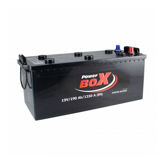 Аккумулятор автомобильный PowerBox 190 Аh/12V А1 Euro (SLF190-00) изображение 2