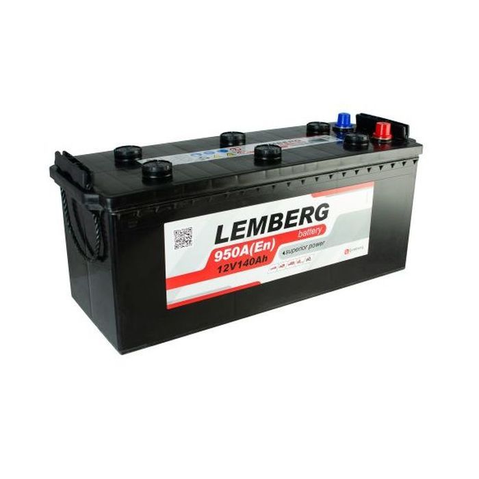 Аккумулятор автомобильный LEMBERG 140 Аh/12V (LB140-3)