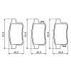 Гальмівні колодки Bosch 0 986 494 338 зображення 5
