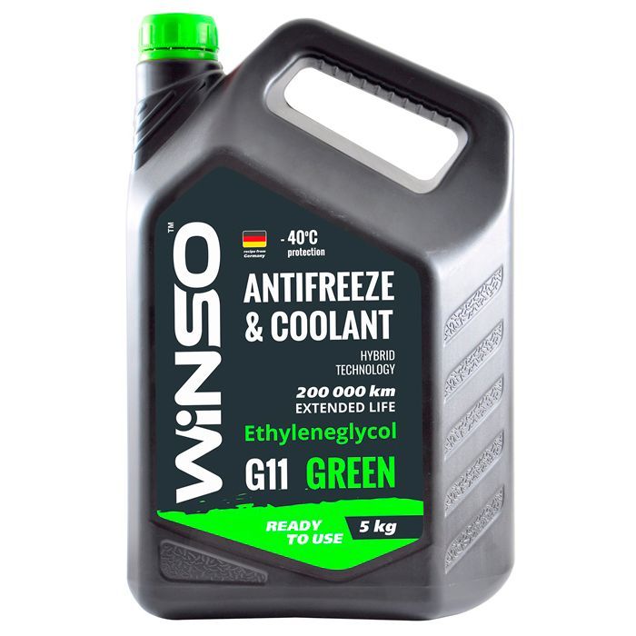 Антифриз WINSO WINSO GREEN G11 green 1kg (880960)