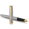 Ручка пір'яна Parker P РП Sonnet F32G Тартан срібло+позолота (F32G) зображення 3