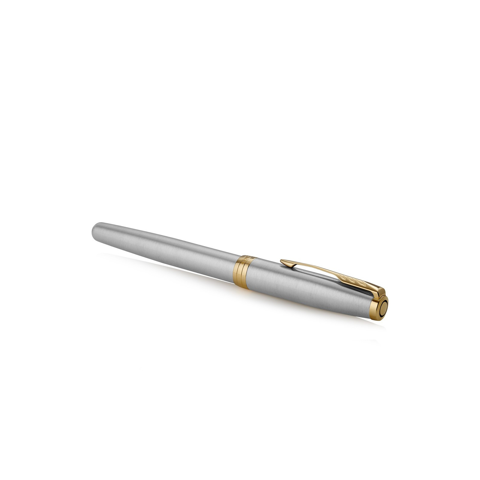 Ручка пір'яна Parker P РП Sonnet F32G Тартан срібло+позолота (F32G) зображення 4